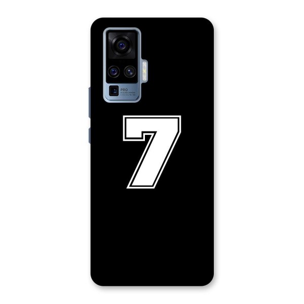 Number 7 Back Case for Vivo X50 Pro