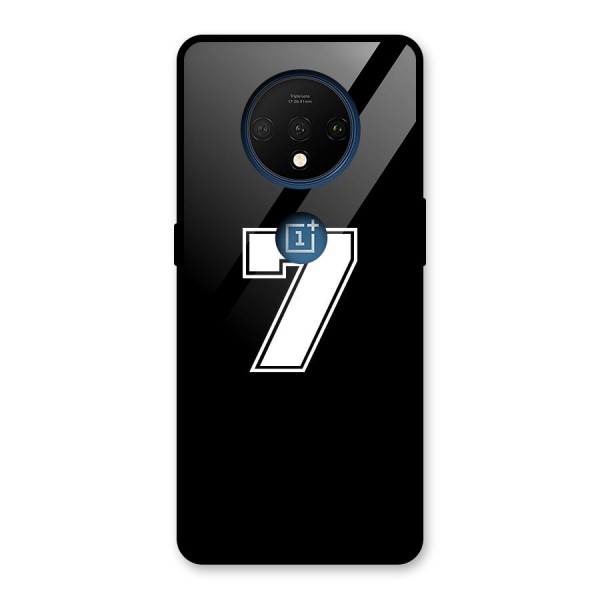 Number 7 Glass Back Case for OnePlus 7T