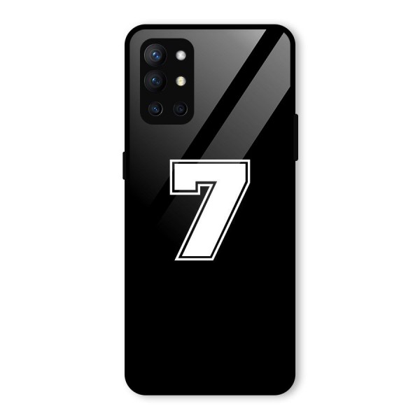 Number 7 Glass Back Case for OnePlus 9R
