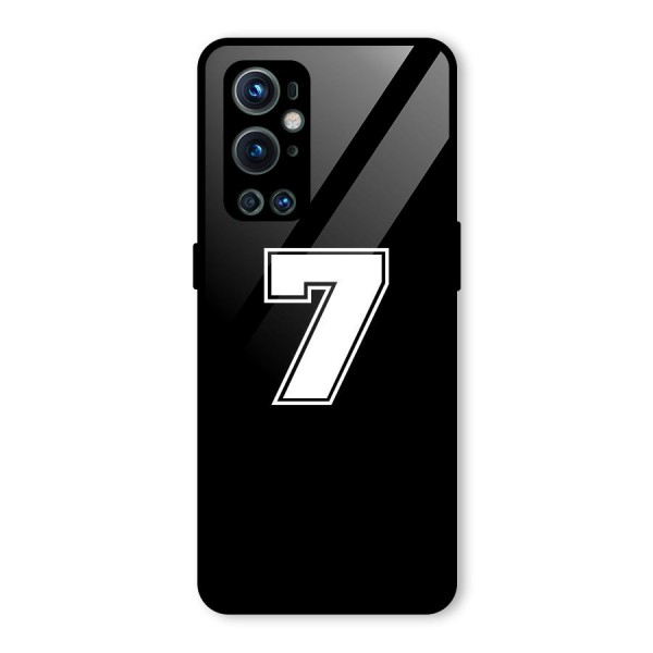 Number 7 Glass Back Case for OnePlus 9 Pro
