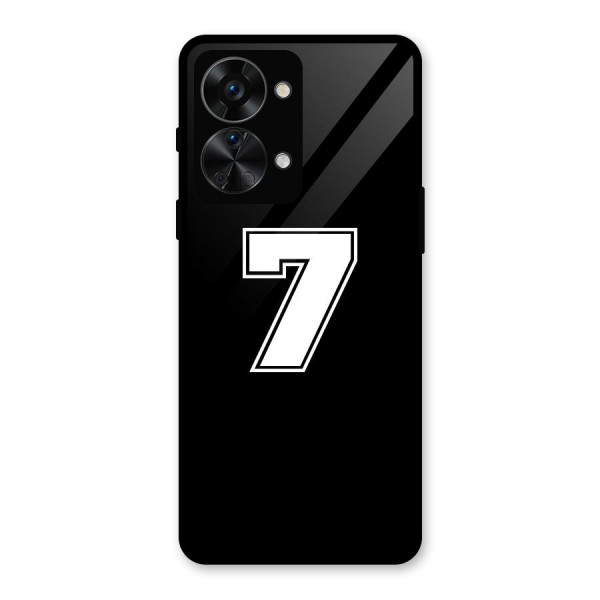 Number 7 Glass Back Case for OnePlus Nord 2T