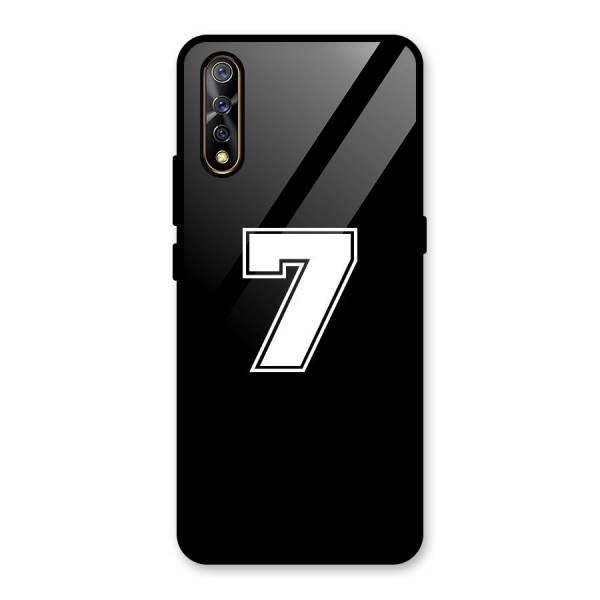 Number 7 Glass Back Case for Vivo S1