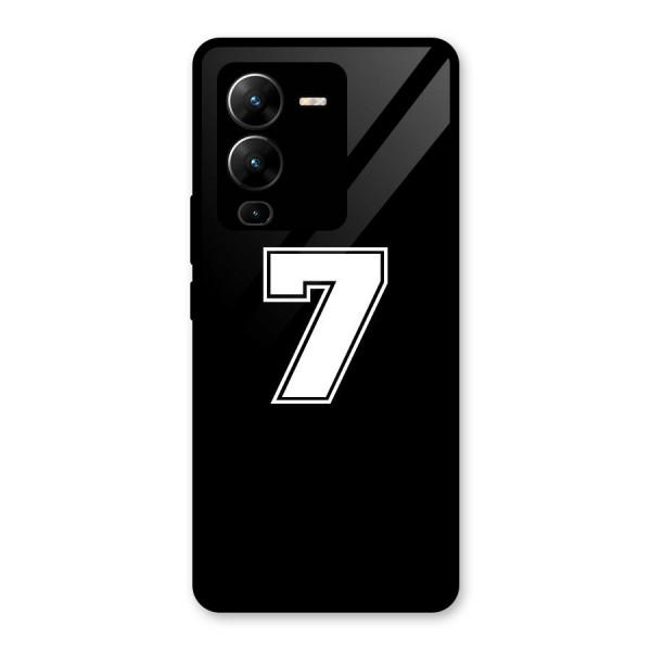 Number 7 Glass Back Case for Vivo V25 Pro