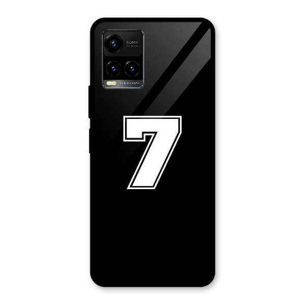 Number 7 Glass Back Case for Vivo Y21 2021