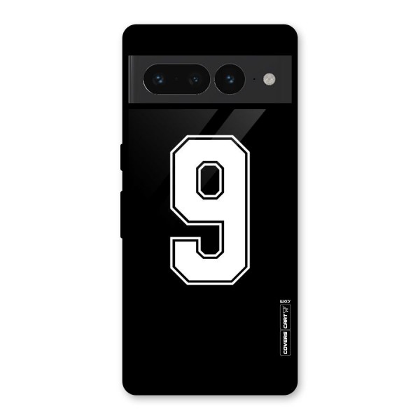 Number 9 Glass Back Case for Google Pixel 7 Pro