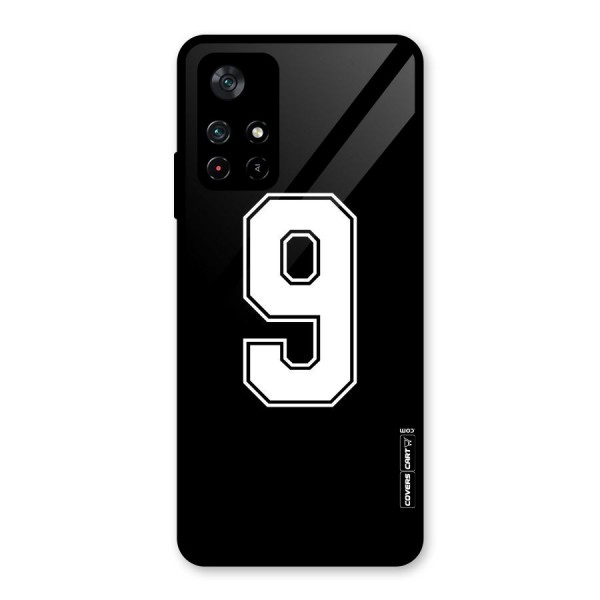 Number 9 Glass Back Case for Poco M4 Pro 5G