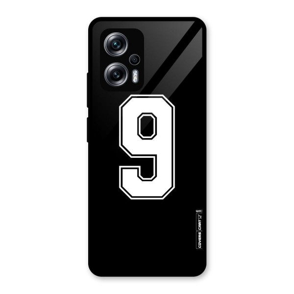 Number 9 Glass Back Case for Redmi K50i