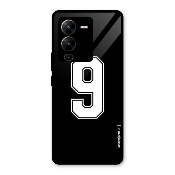 Number 9 Glass Back Case for Vivo V25 Pro