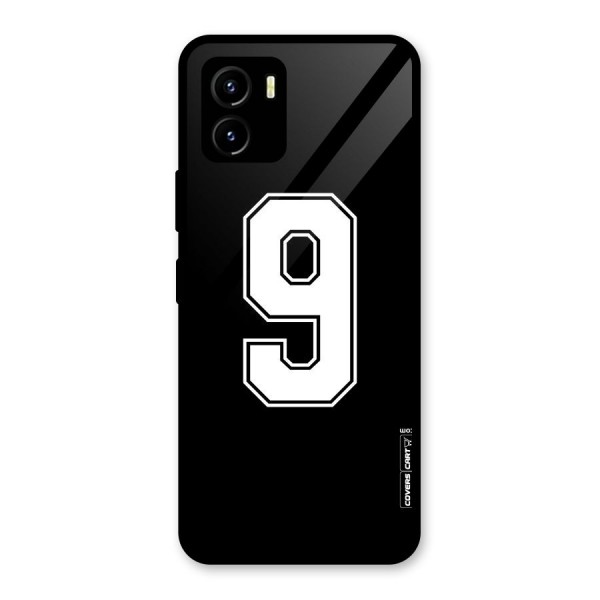 Number 9 Glass Back Case for Vivo Y15s