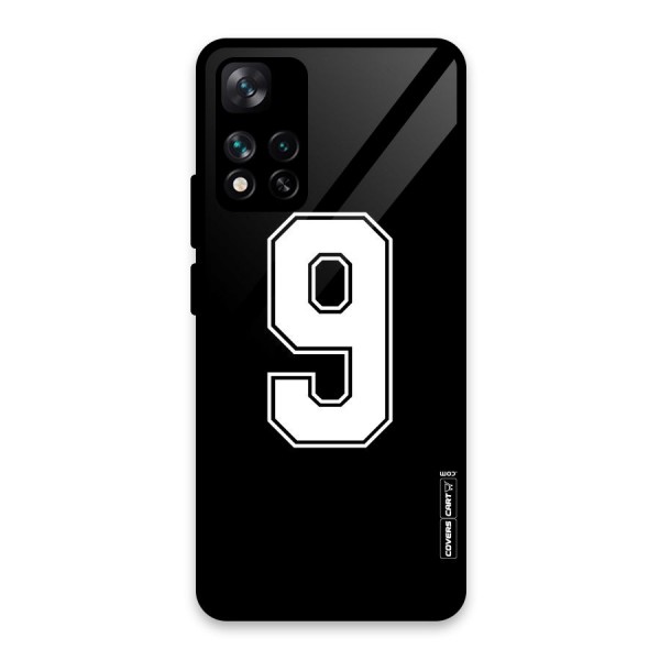 Number 9 Glass Back Case for Xiaomi 11i HyperCharge 5G