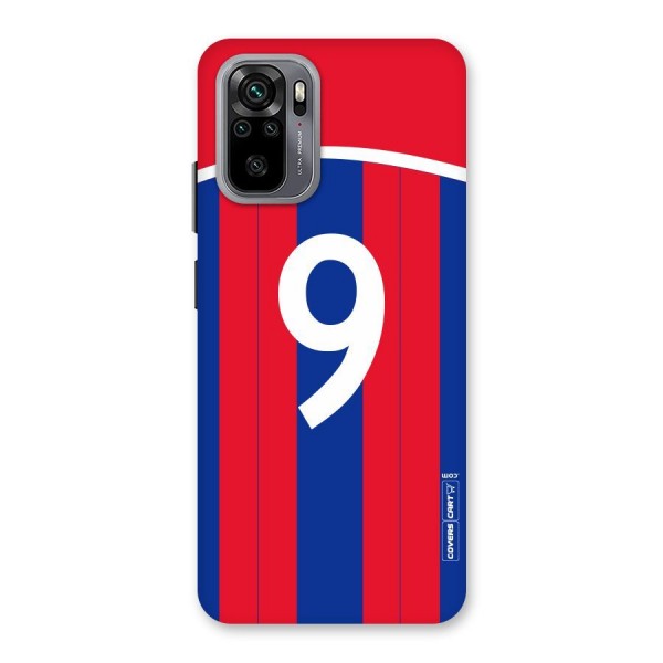 Number 9 Jersey Back Case for Redmi Note 10