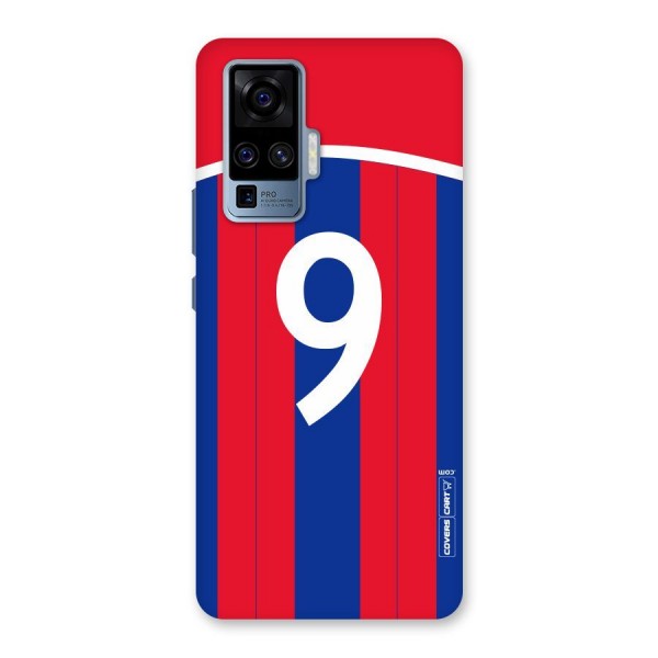 Number 9 Jersey Back Case for Vivo X50 Pro