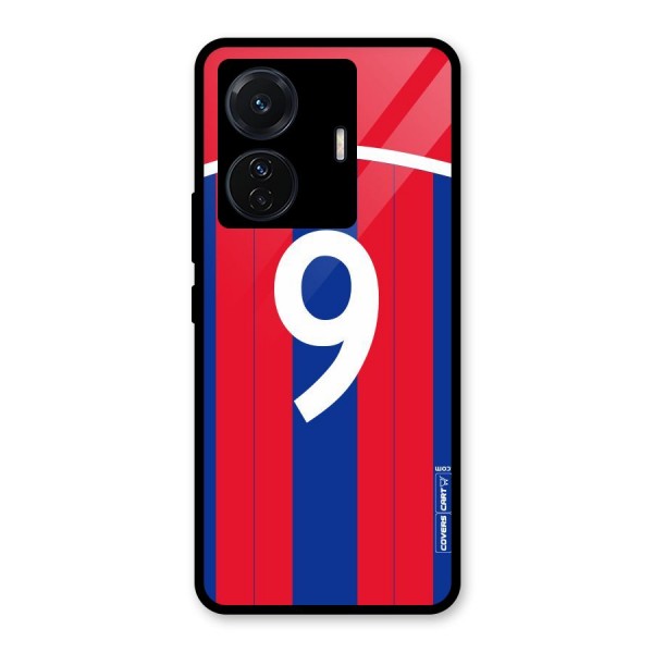 Number 9 Jersey Glass Back Case for Vivo T1 Pro