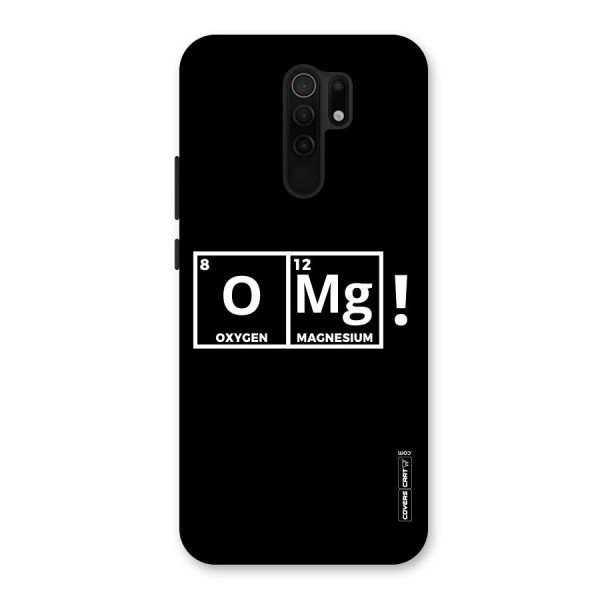 OMG Chemistry Pun Back Case for Redmi 9 Prime