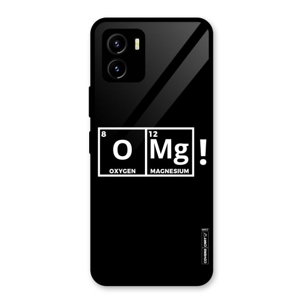 OMG Chemistry Pun Glass Back Case for Vivo Y15s