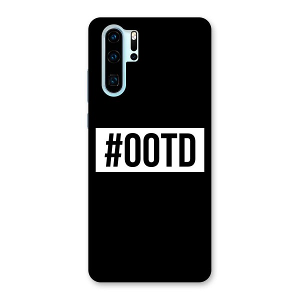 OOTD Back Case for Huawei P30 Pro