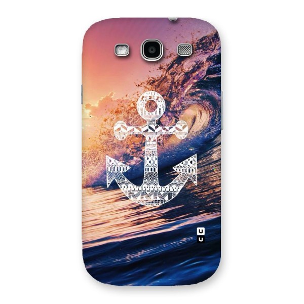 Ocean Anchor Wave Back Case for Galaxy S3 Neo