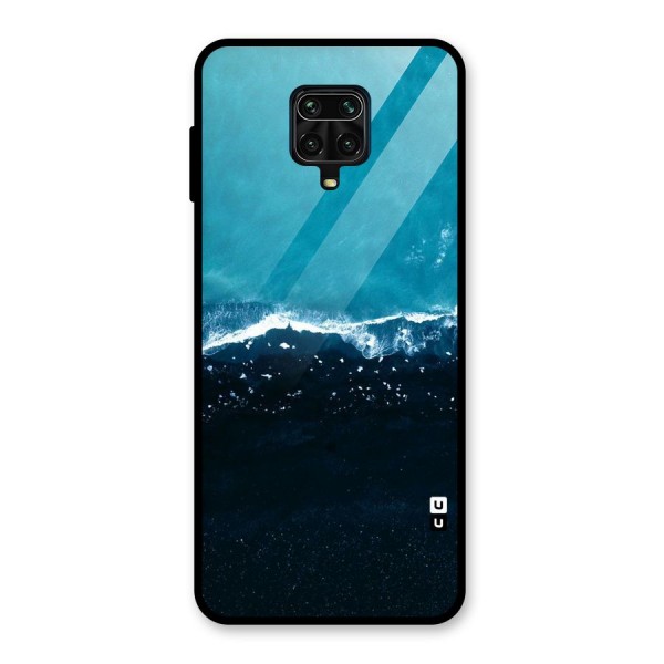 Ocean Blues Glass Back Case for Redmi Note 9 Pro