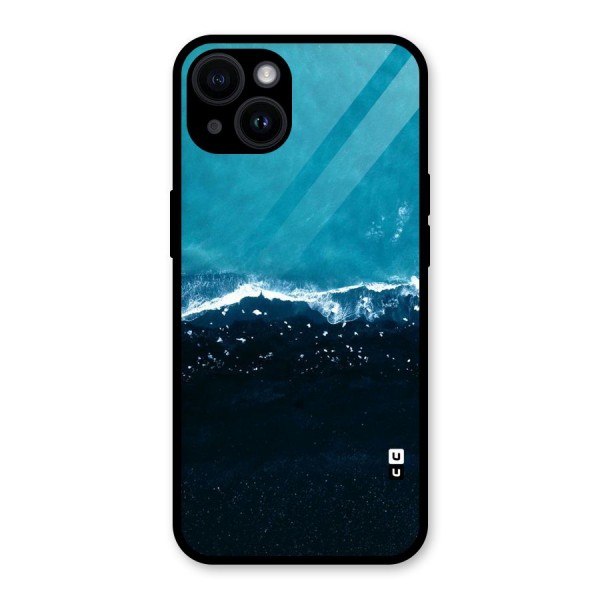 Ocean Blues Glass Back Case for iPhone 14