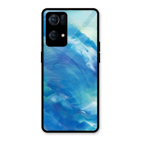 Ocean Mist Glass Back Case for Oppo Reno7 Pro 5G