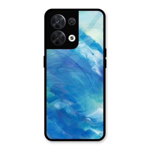 Ocean Mist Glass Back Case for Oppo Reno8 5G