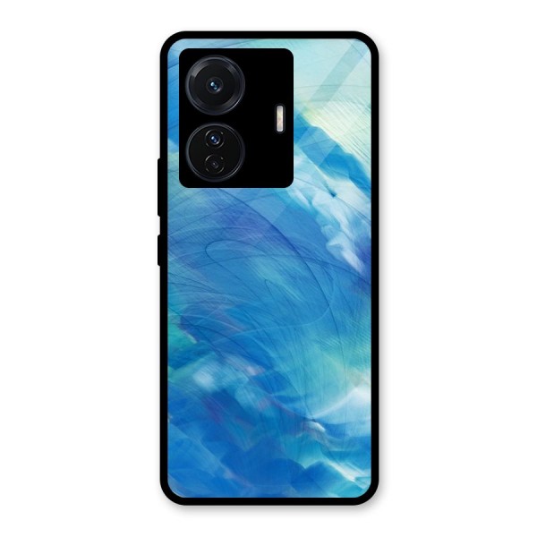 Ocean Mist Glass Back Case for Vivo T1 Pro