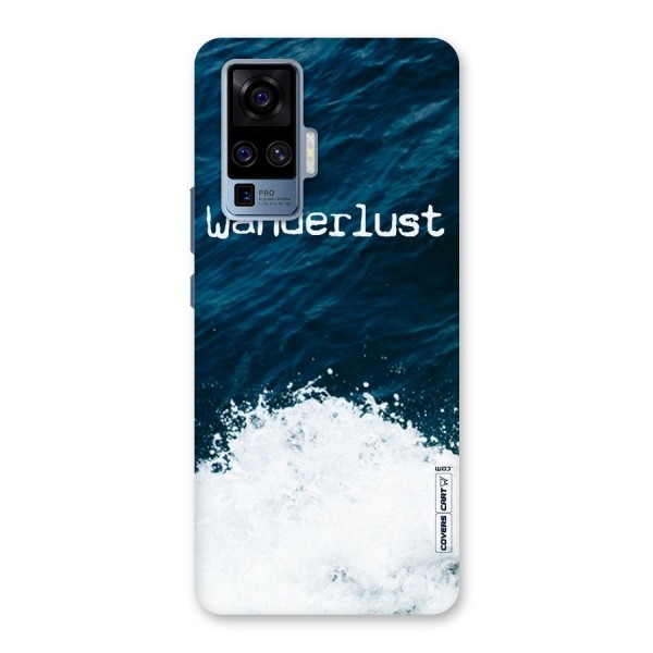 Ocean Wanderlust Back Case for Vivo X50 Pro