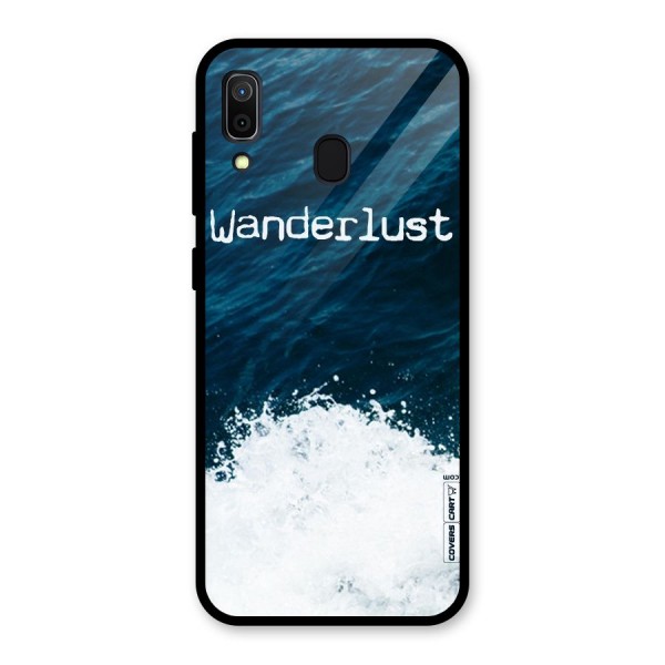 Ocean Wanderlust Glass Back Case for Galaxy A30