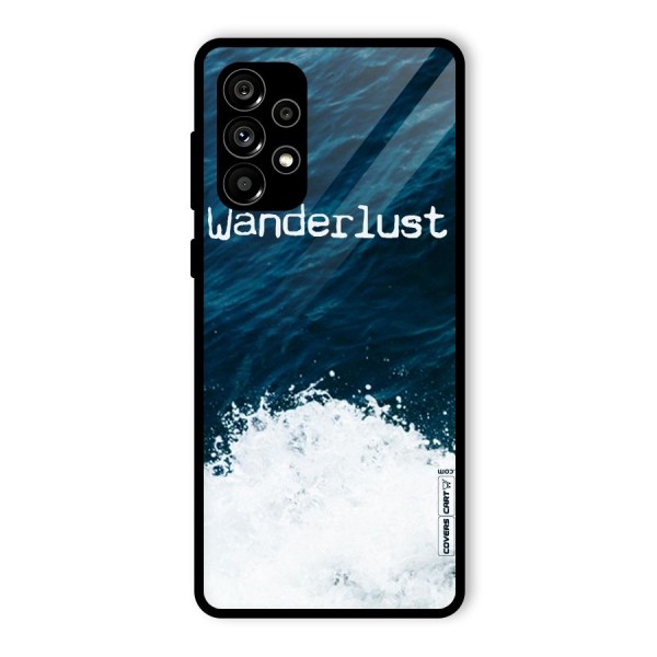 Ocean Wanderlust Glass Back Case for Galaxy A73 5G