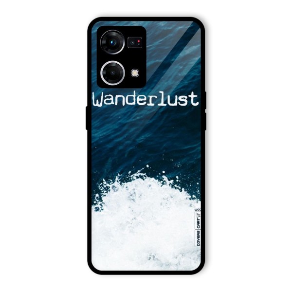 Ocean Wanderlust Glass Back Case for Oppo F21s Pro 4G