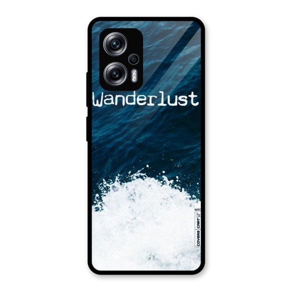 Ocean Wanderlust Glass Back Case for Redmi K50i