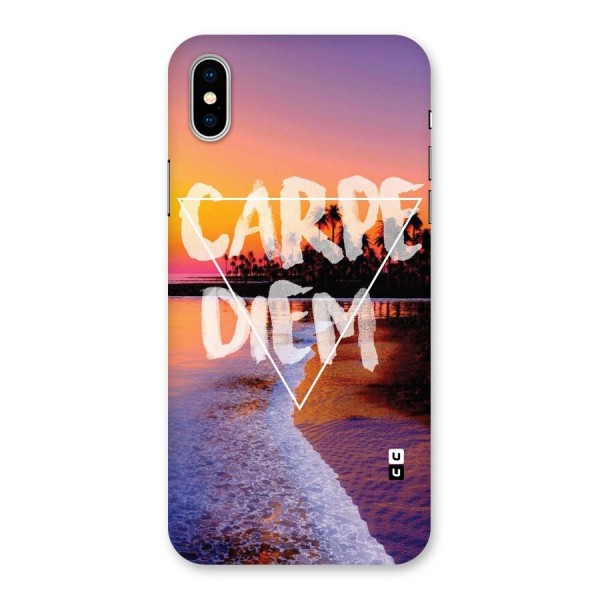 Oceanic Diem Back Case for iPhone X