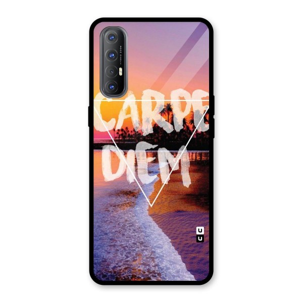 Oceanic Diem Glass Back Case for Oppo Reno3 Pro