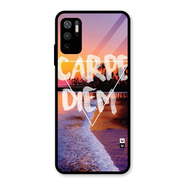 Oceanic Diem Glass Back Case for Poco M3 Pro 5G