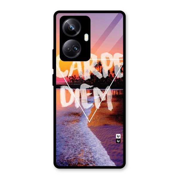 Oceanic Diem Glass Back Case for Realme 10 Pro Plus