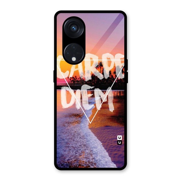 Oceanic Diem Glass Back Case for Reno8 T 5G