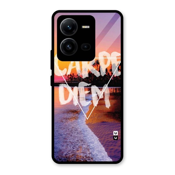 Oceanic Diem Glass Back Case for Vivo V25