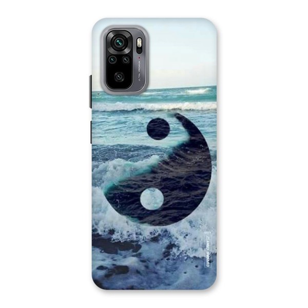 Oceanic Peace Design Back Case for Redmi Note 10