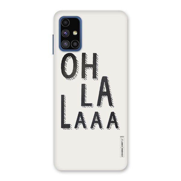 Oh La La Back Case for Galaxy M51