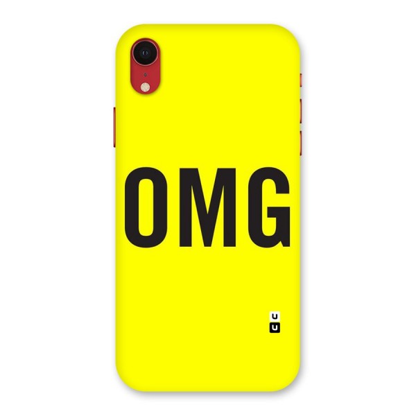 Oh My God Back Case for iPhone XR