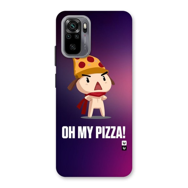 Oh My Pizza Back Case for Redmi Note 10