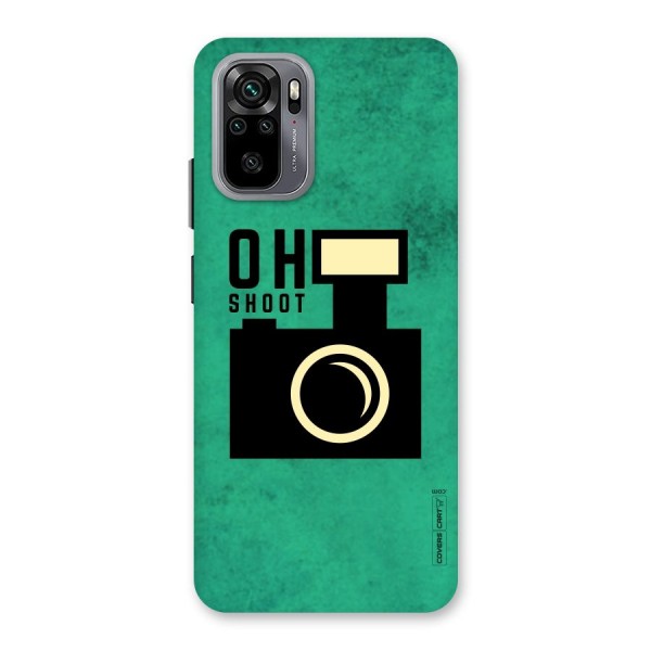 Oh Shoot Back Case for Redmi Note 10