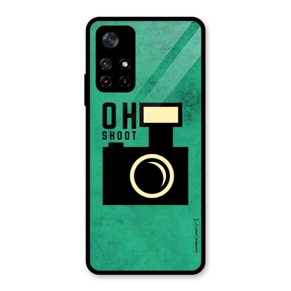 Oh Shoot Glass Back Case for Poco M4 Pro 5G