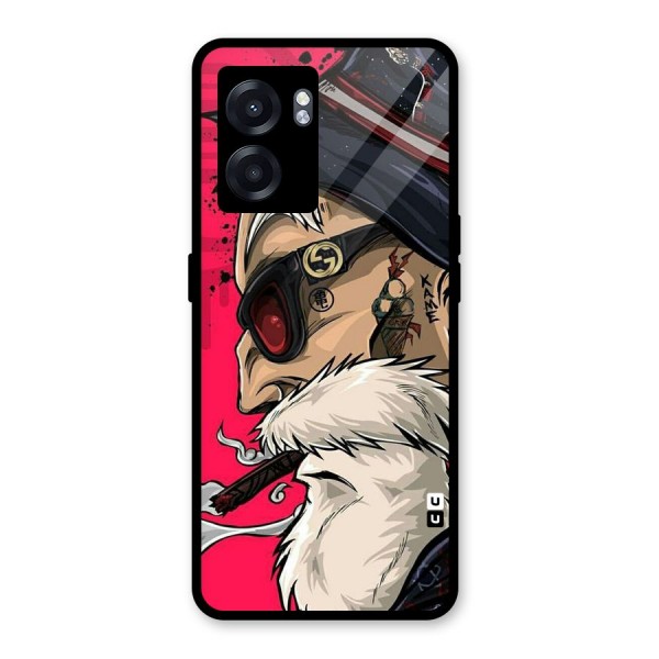 Old Man Swag Glass Back Case for Oppo K10 (5G)