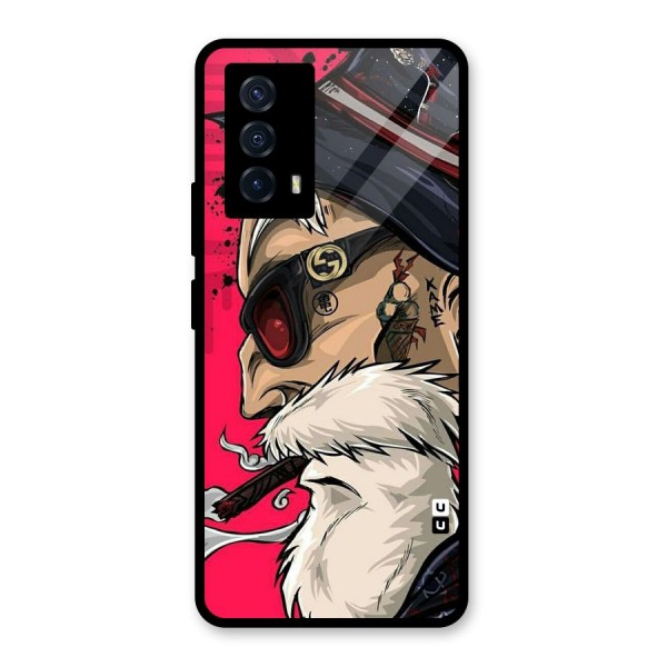 Old Man Swag Glass Back Case for Vivo iQOO Z5