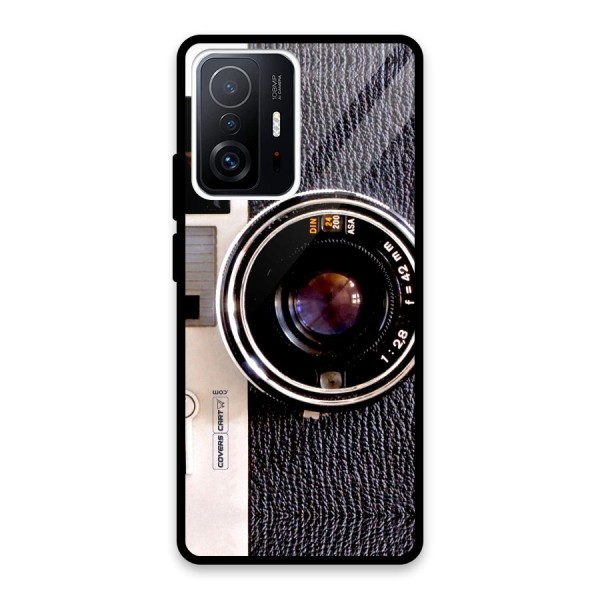 Old School Camera Glass Back Case for Xiaomi 11T Pro