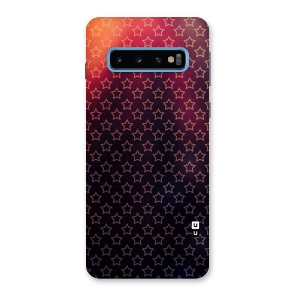 Ombre Stars Back Case for Galaxy S10