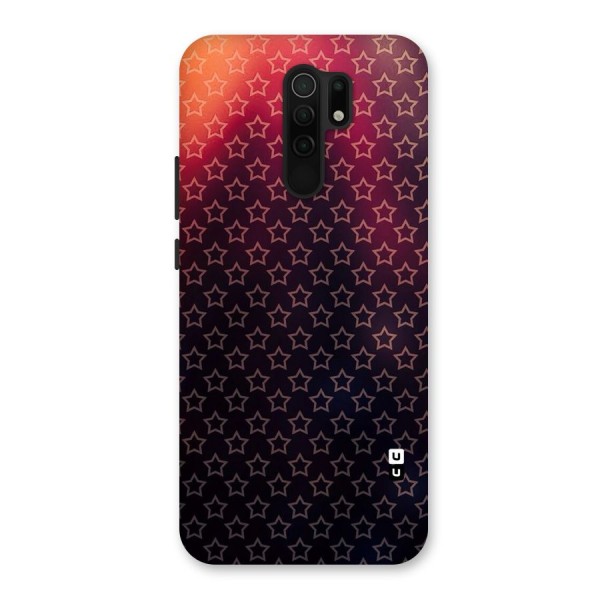 Ombre Stars Back Case for Redmi 9 Prime