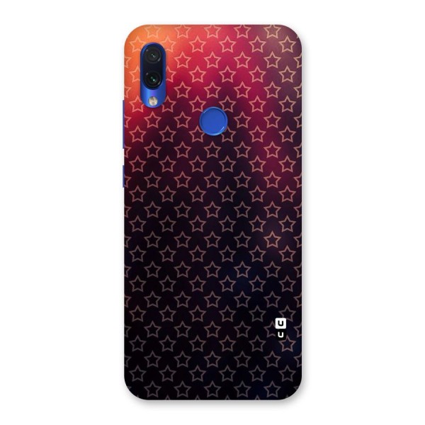 Ombre Stars Back Case for Redmi Note 7