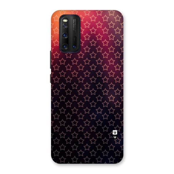 Ombre Stars Back Case for Vivo iQOO 3